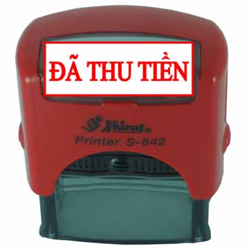 Khắc dấu đã thu tiền | Khac dau da thu tien